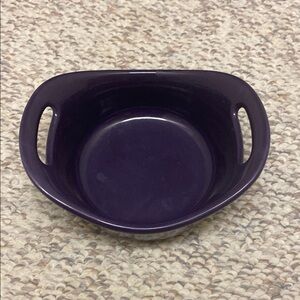Purple Ceramic Serving Bowl